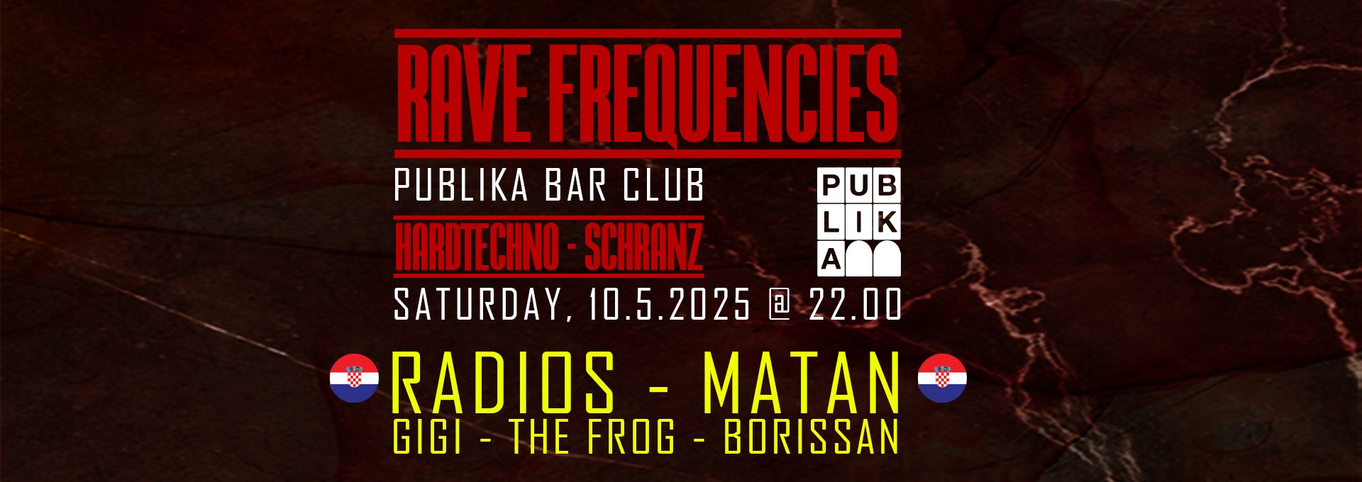 RAVE FREQUENCIES LJUBLJANA