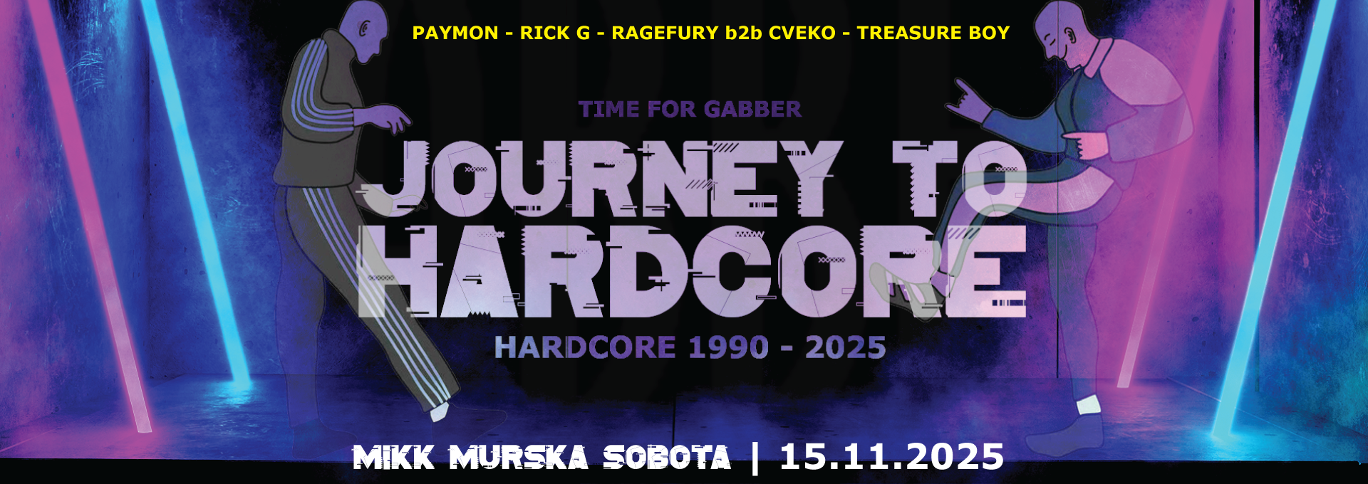 JOURNEY TO HARDCORE | 1990 – 2025